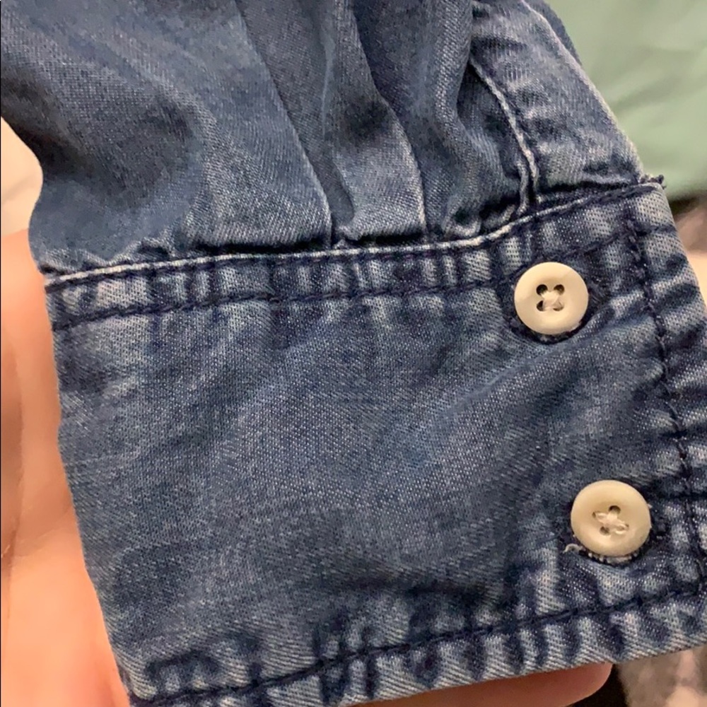 Denim button up - Picture 2 of 3